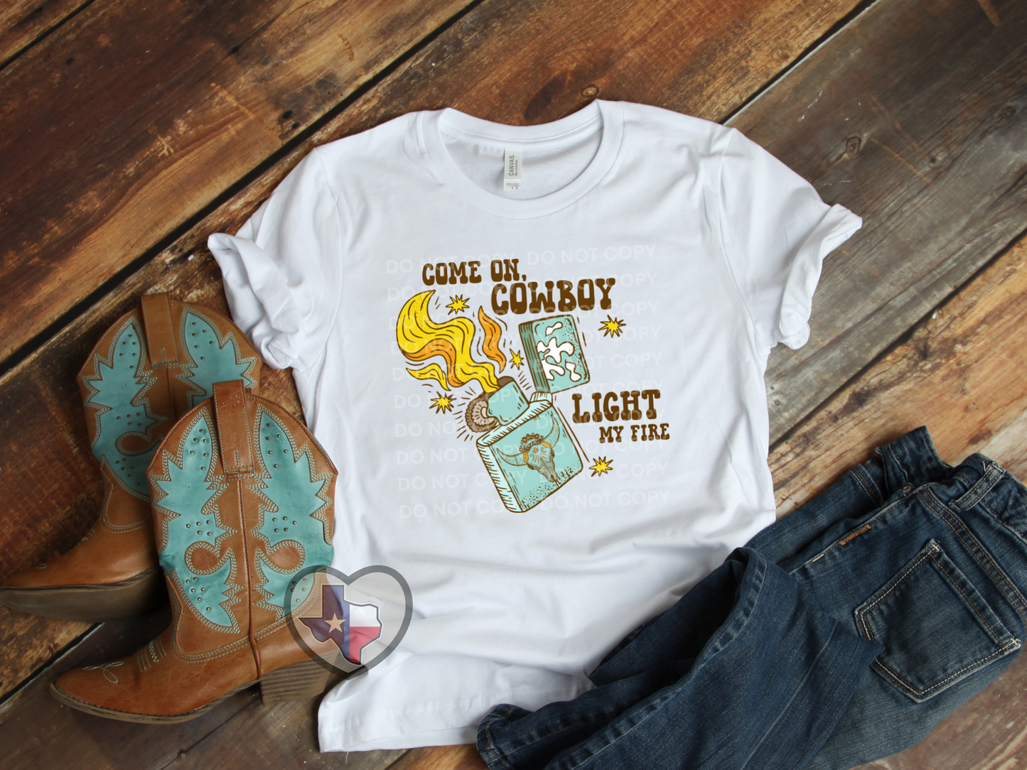 Light My Fire DTF - Texas Transfers and Designs