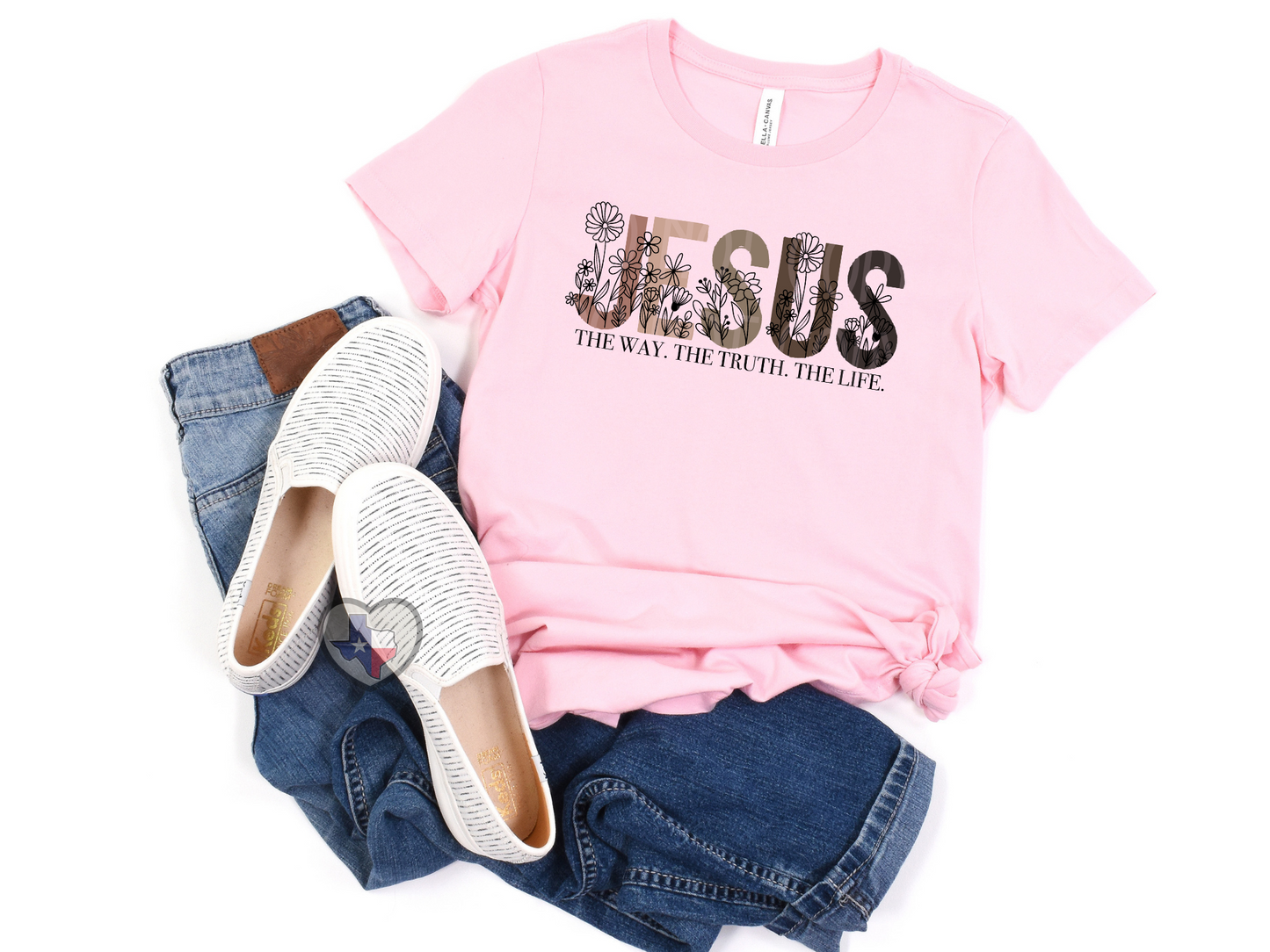 Jesus. The Way, The Truth, The Life DTF - Texas Transfers and Designs