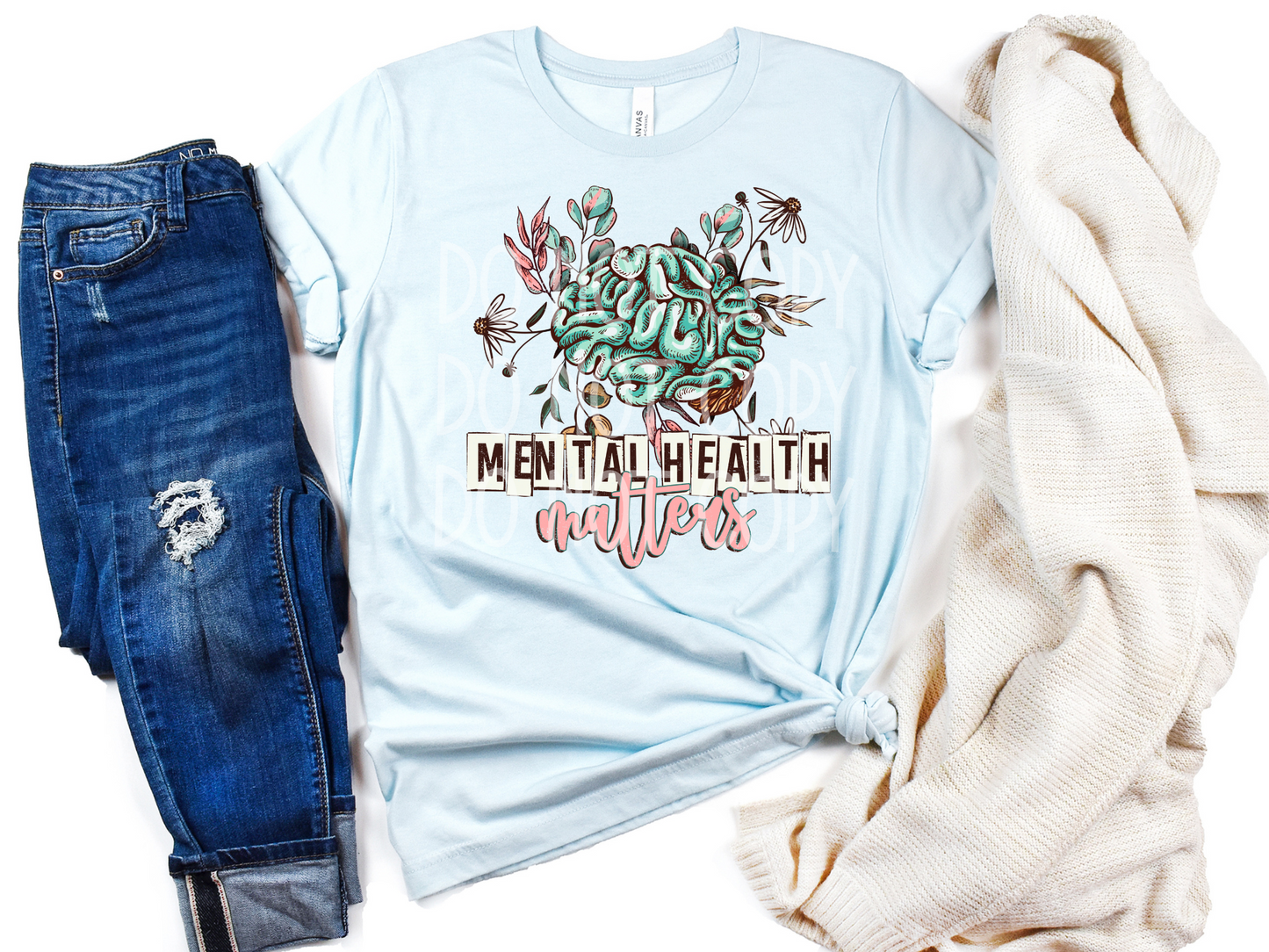 Mental Health Matters DTF - Texas Transfers and Designs