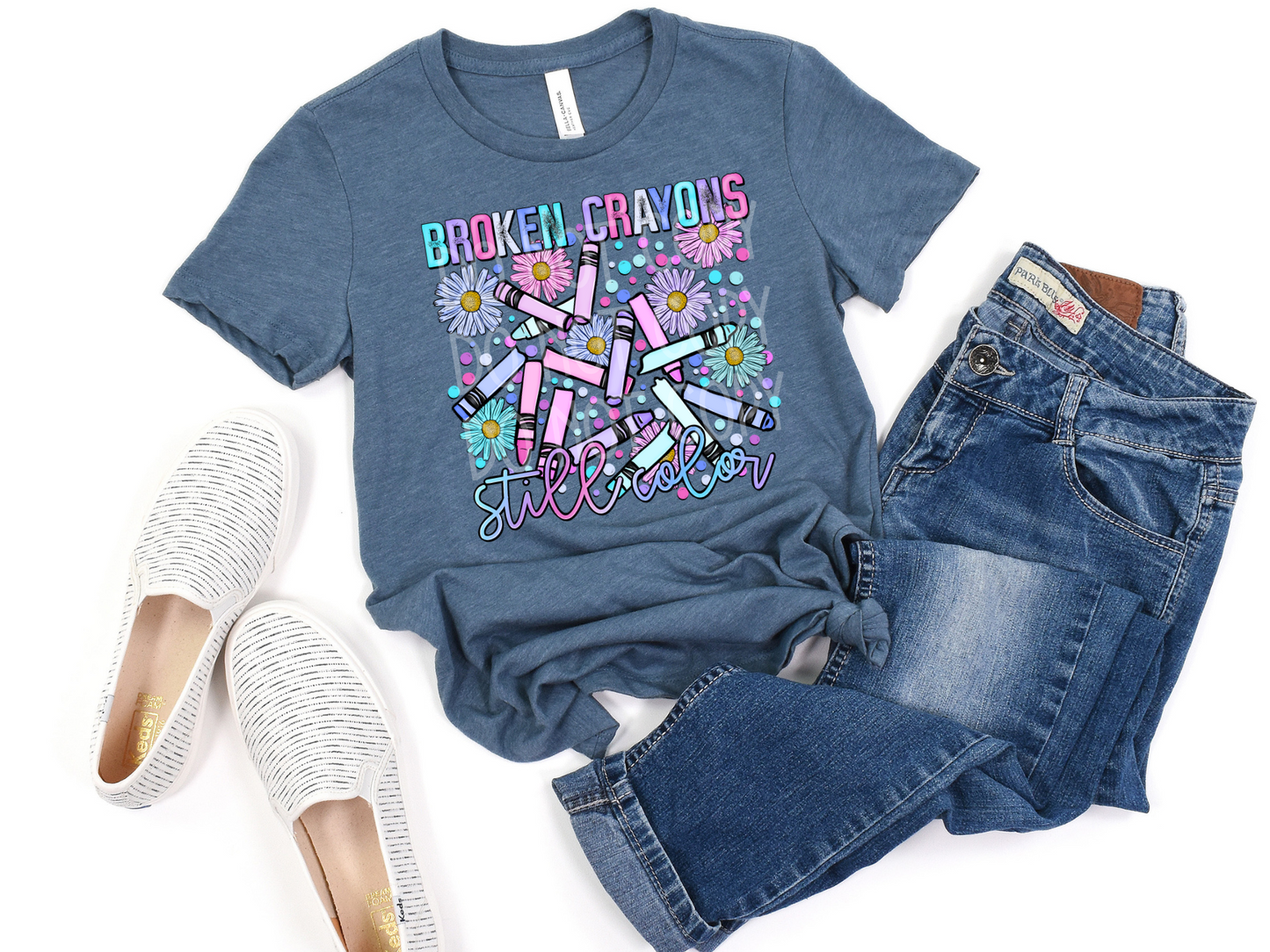 Broken Crayons Still Color DTF - Texas Transfers and Designs