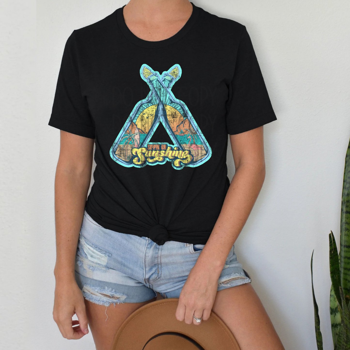 Sippin' On Sunshine DTF - Texas Transfers and Designs