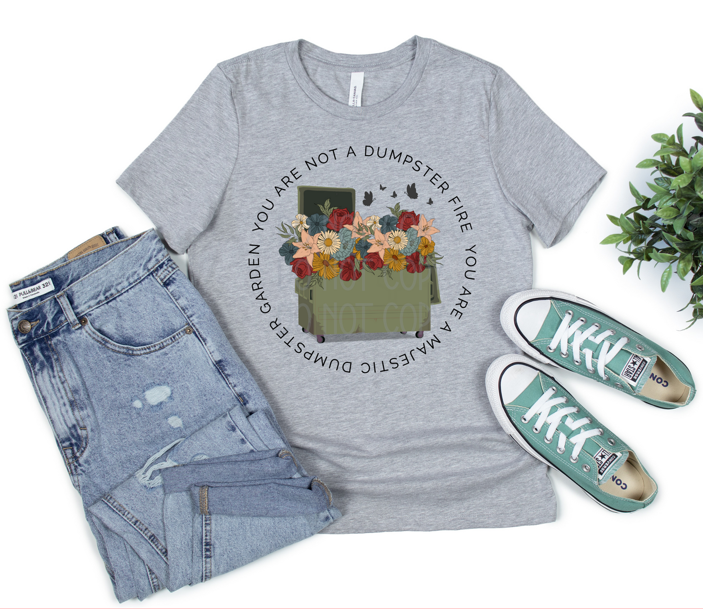 Dumpster Garden DTF - Texas Transfers and Designs