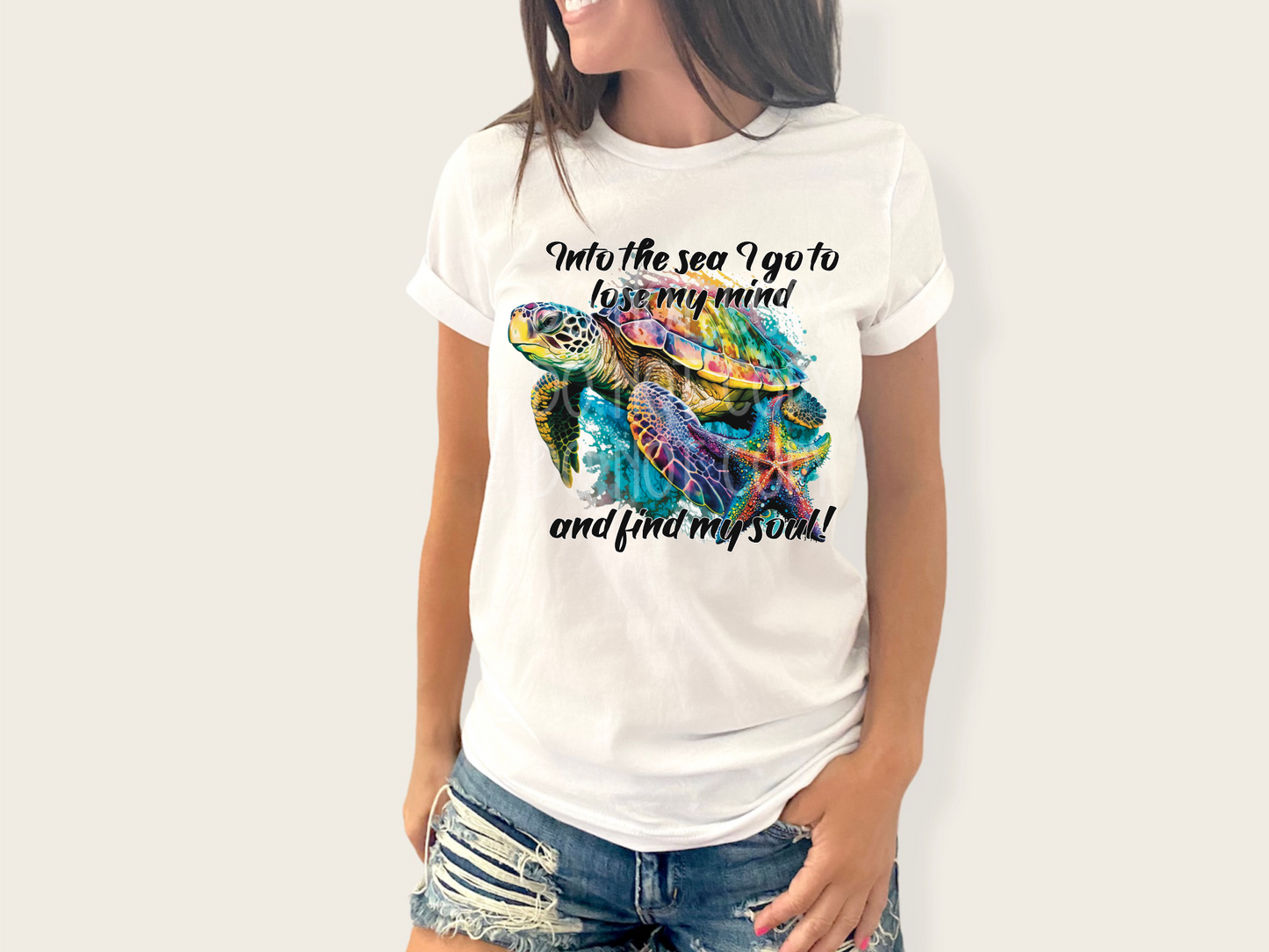 Into the Sea I Go DTF - Texas Transfers and Designs