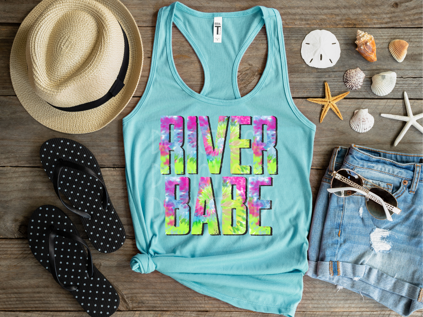 River Babe DTF - Texas Transfers and Designs