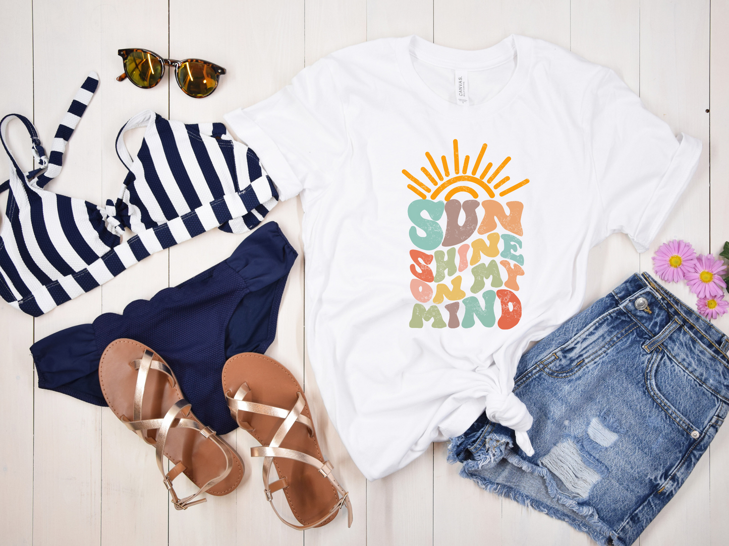 Sunshine On My Mind DTF - Texas Transfers and Designs