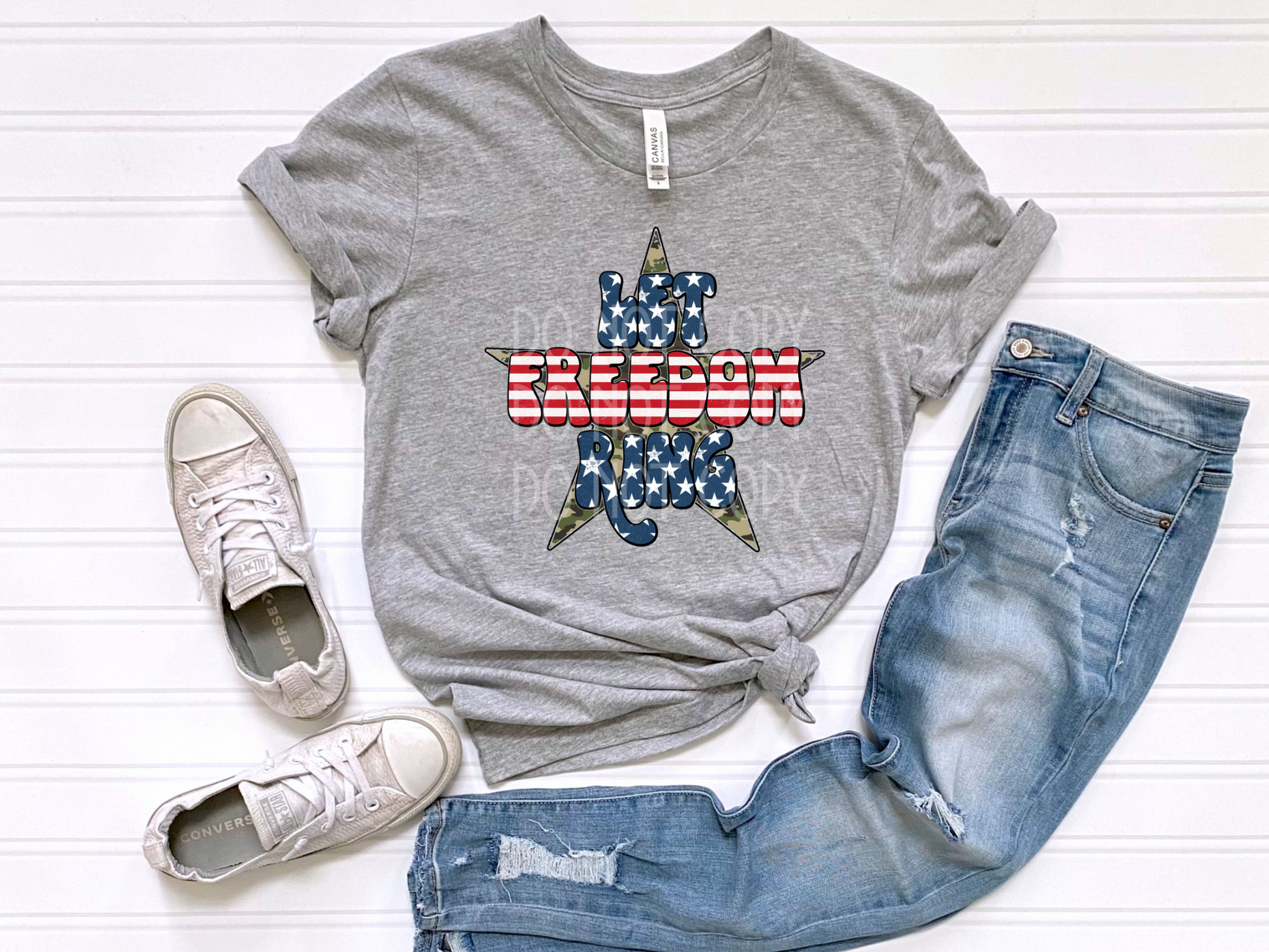 Let Freedom Ring DTF - Texas Transfers and Designs