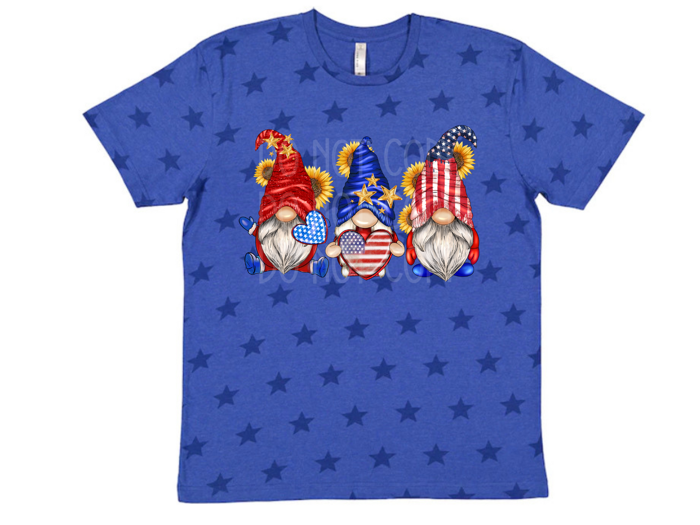 Patriotic Gnomes DTF - Texas Transfers and Designs