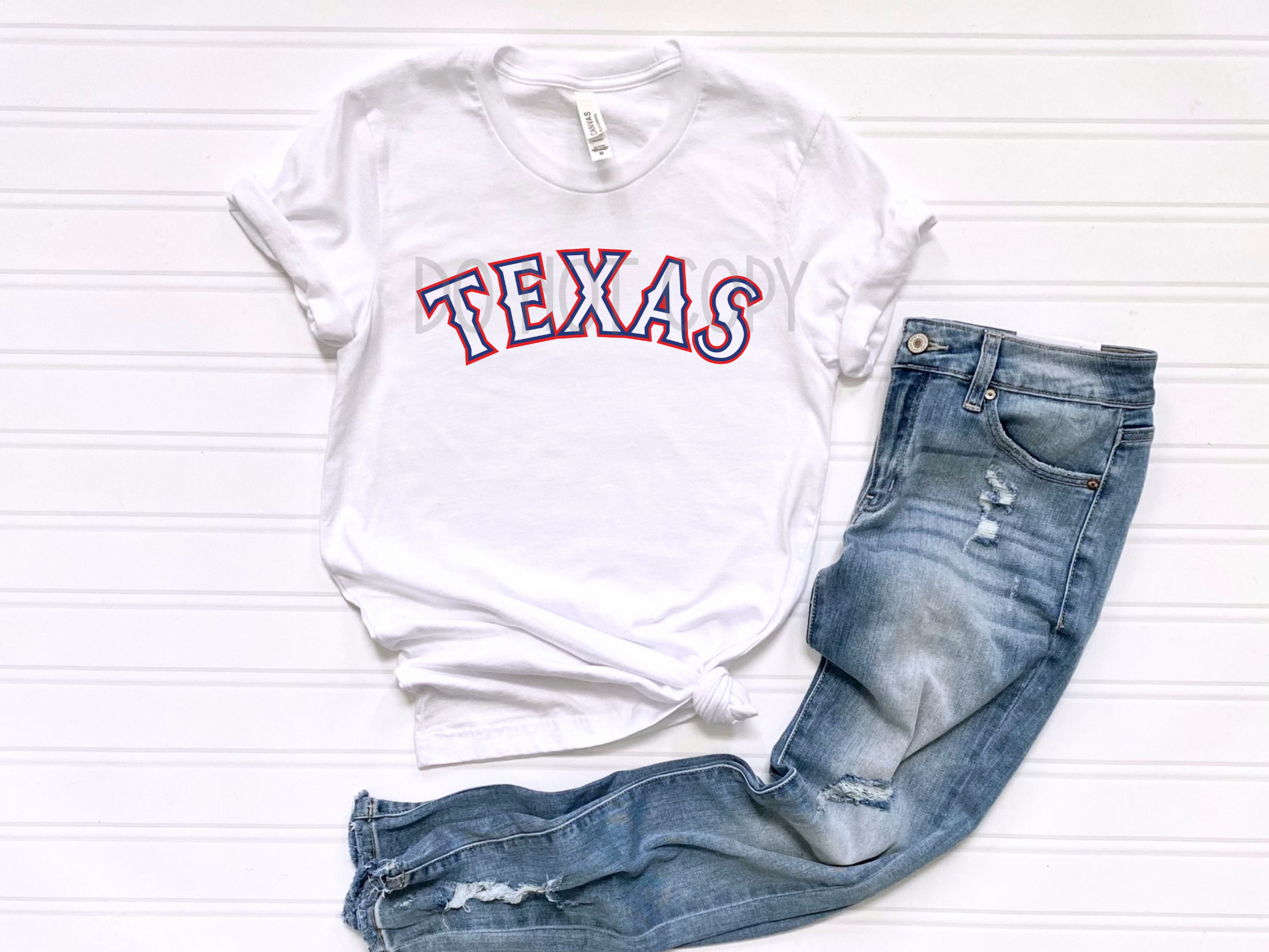 Texas Rangers DTF - Texas Transfers and Designs