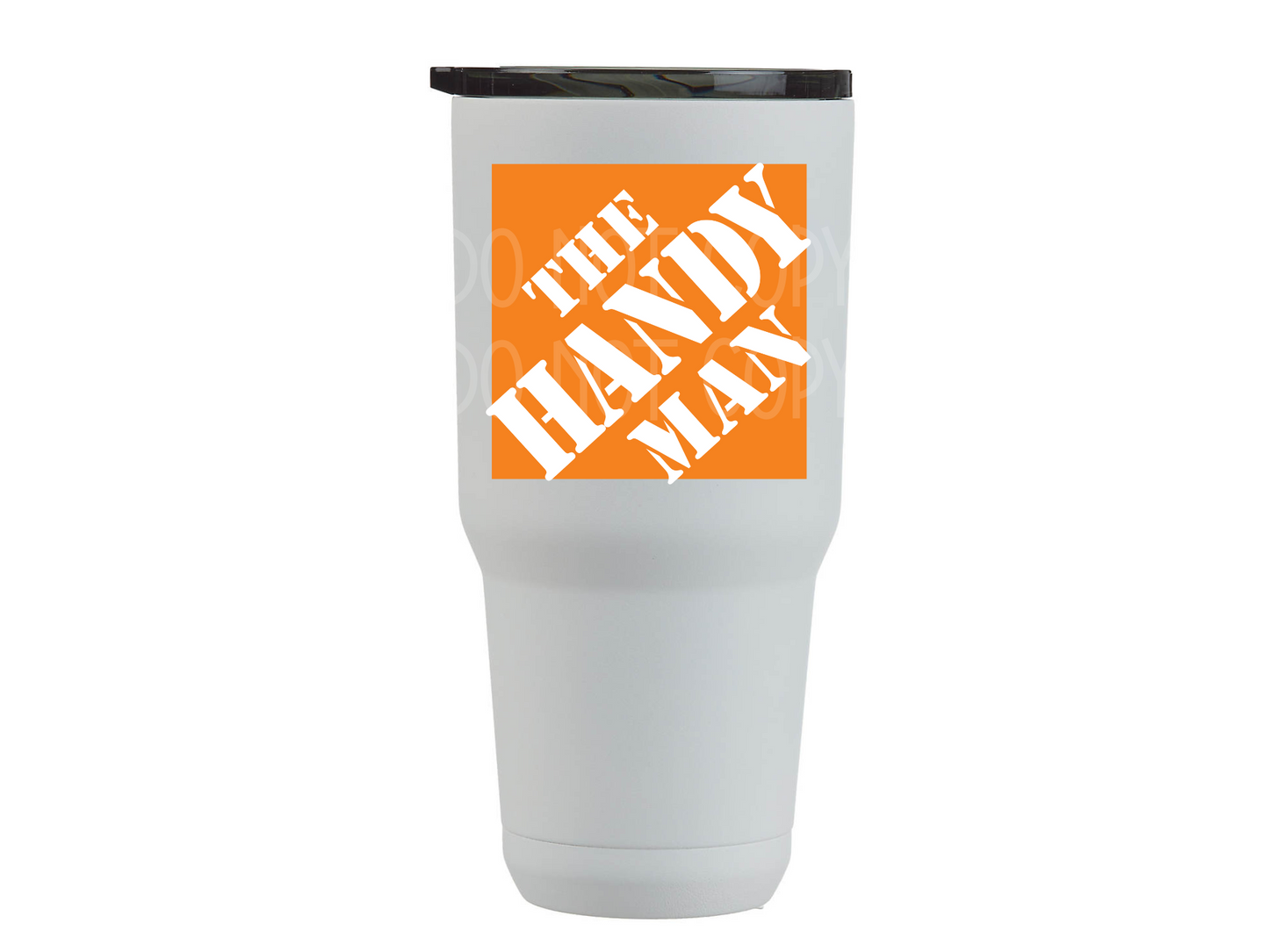 The Handy Man UV Sticker