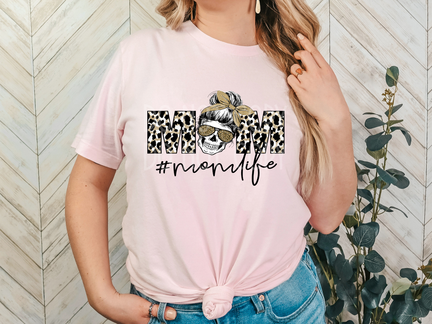 #MomLife Skeleton DTF - Texas Transfers and Designs