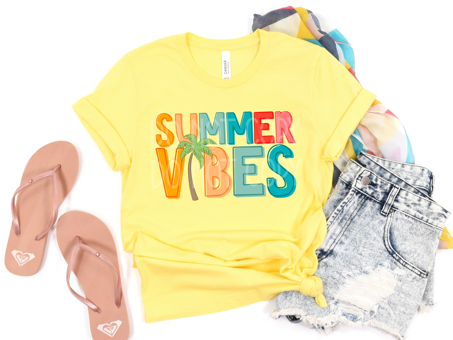 Summer Vibes DTF - Texas Transfers and Designs