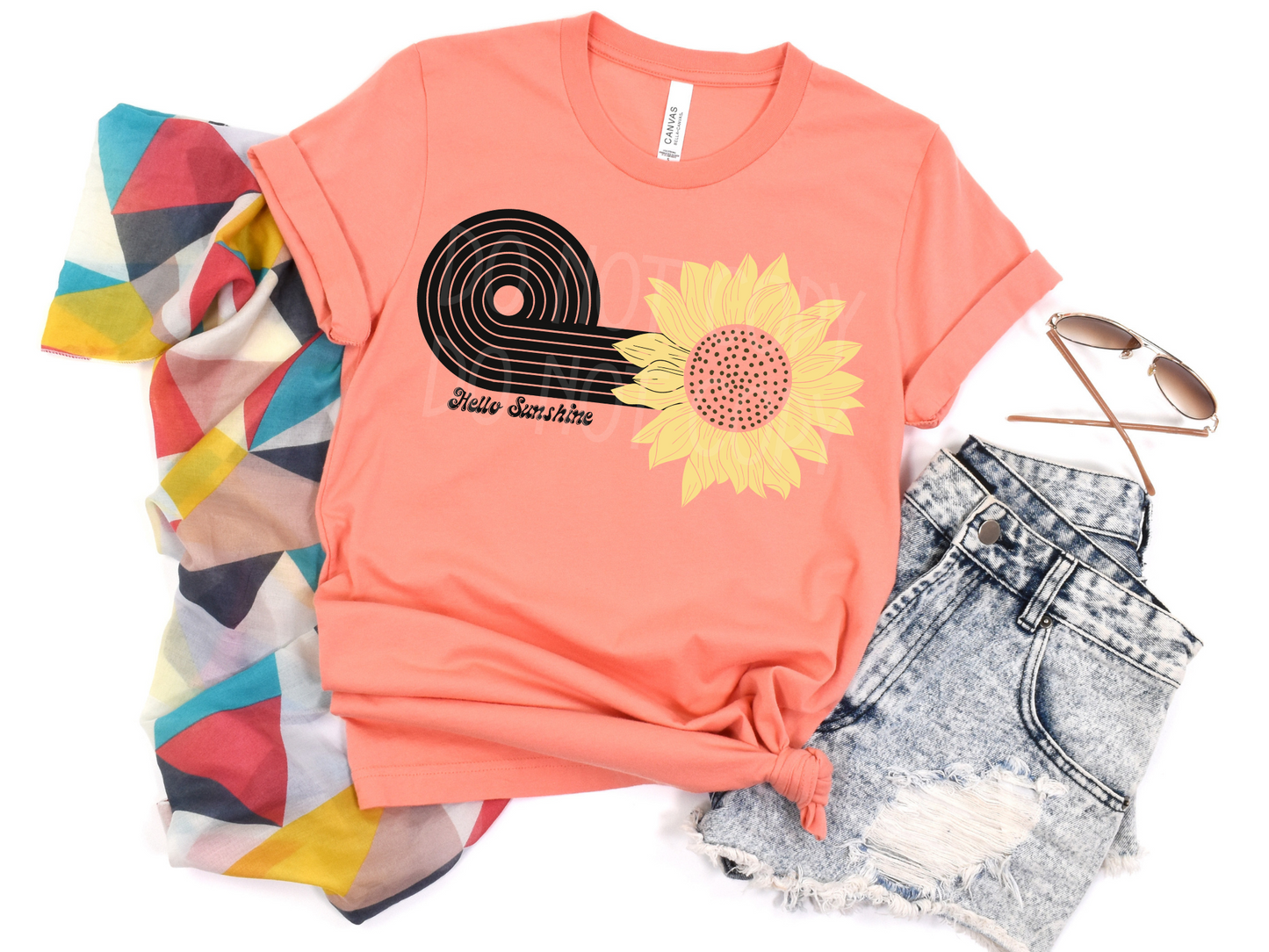 Hello Sunshine DTF - Texas Transfers and Designs