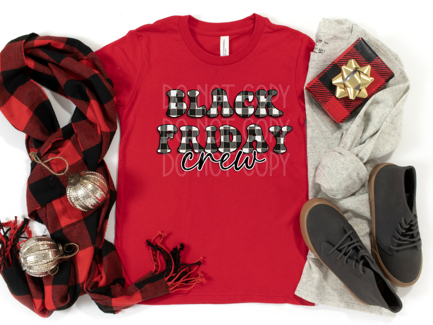 Black Friday Crew DTF - Texas Transfers and Designs