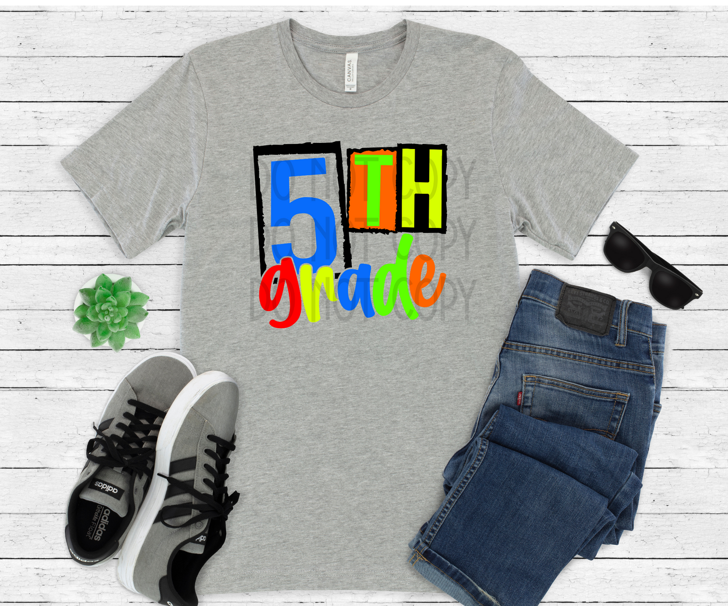5th Grade Unisex DTF - Texas Transfers and Designs