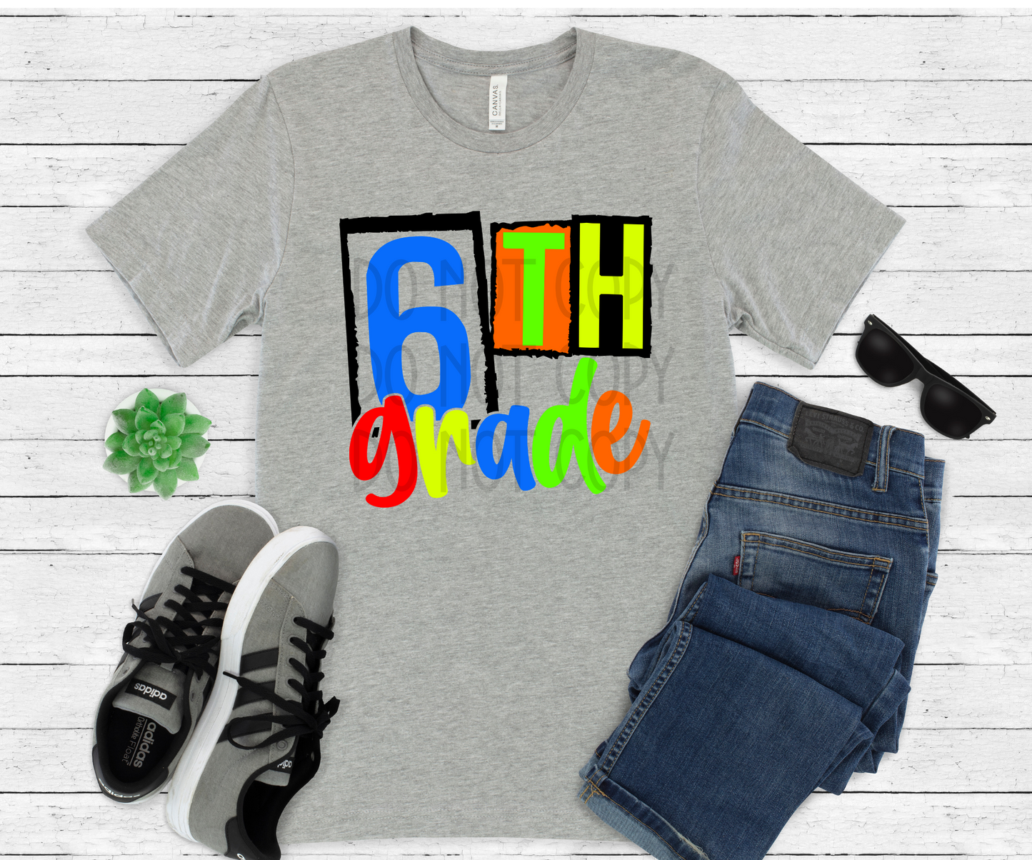6th Grade Unisex DTF - Texas Transfers and Designs