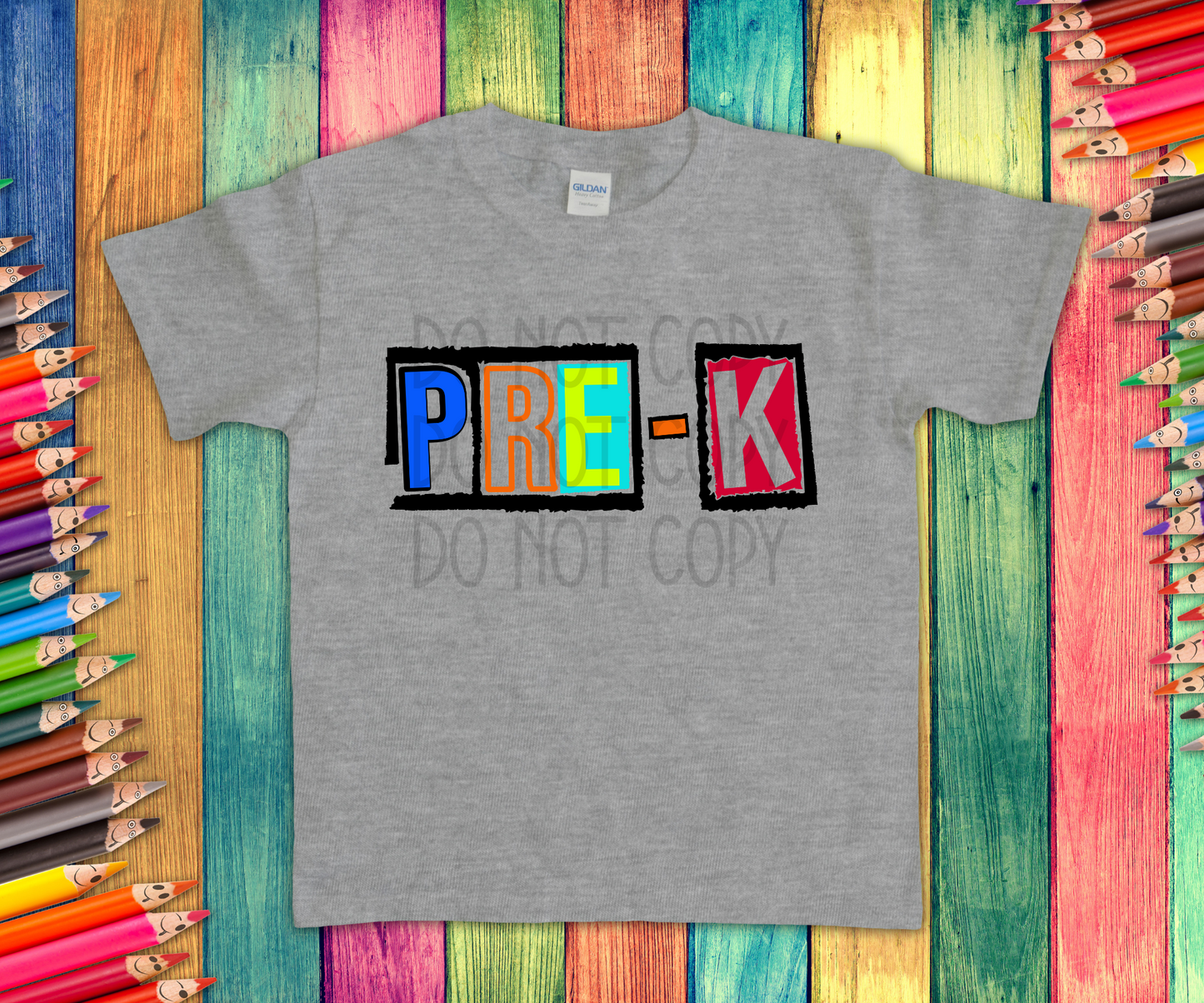 Pre-K Unisex DTF - Texas Transfers and Designs