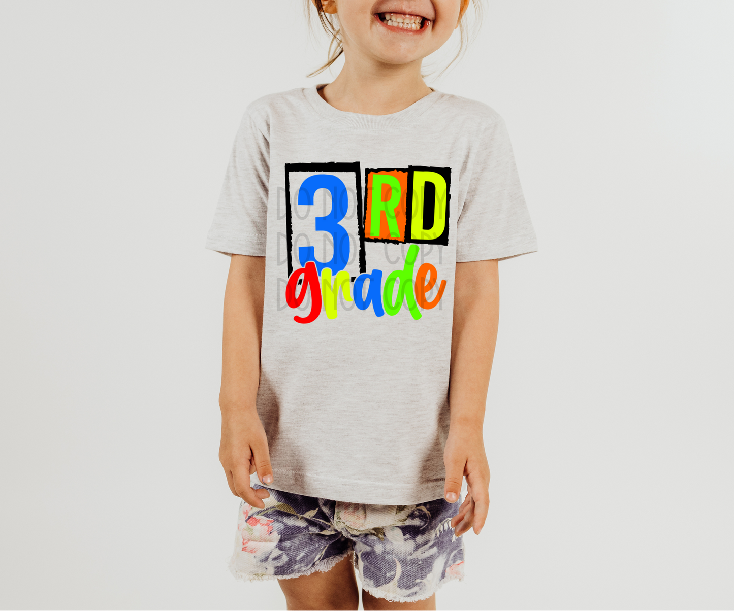 3rd Grade Unisex DTF - Texas Transfers and Designs