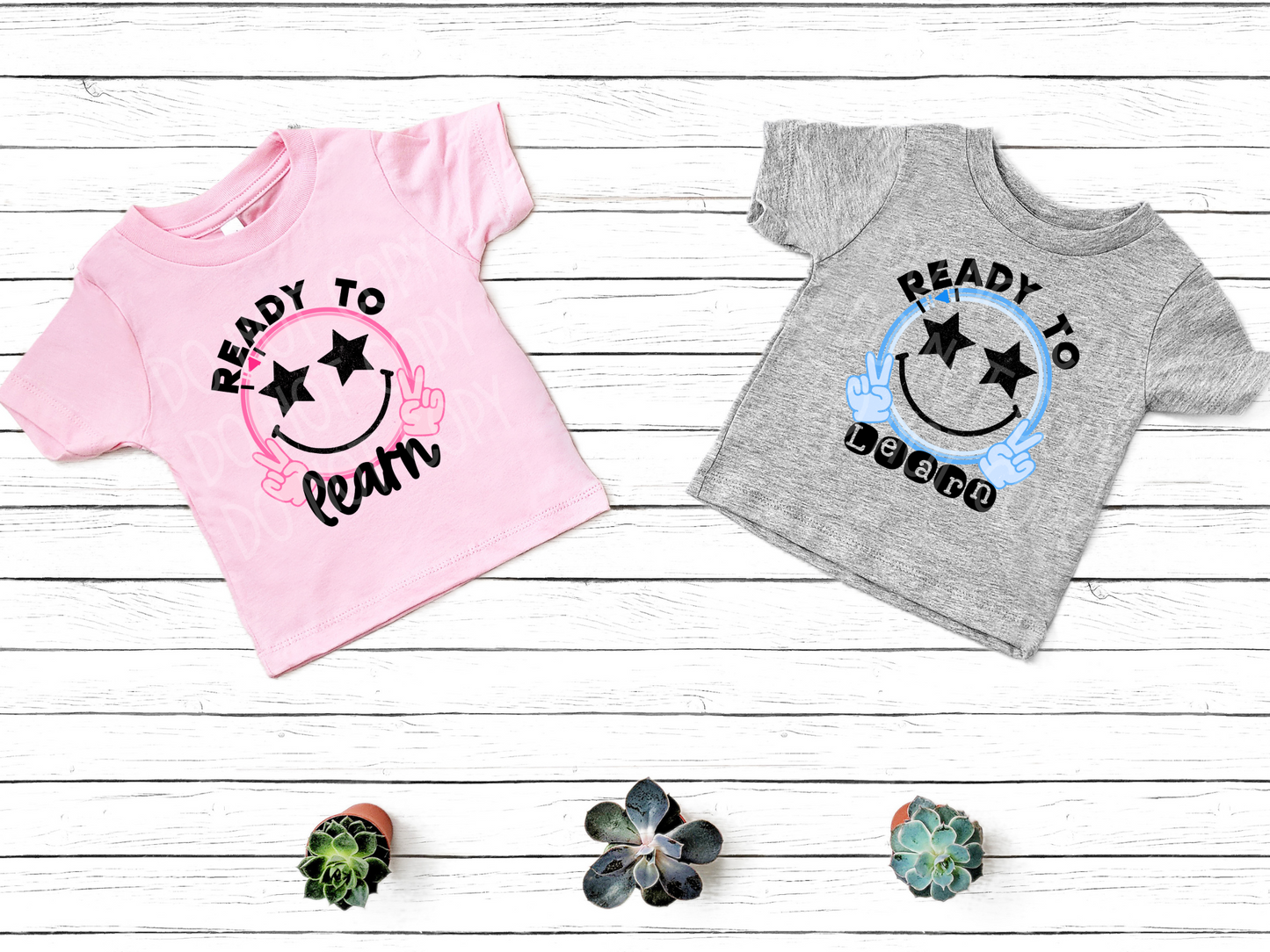 Ready to Learn (Blue) DTF - Texas Transfers and Designs