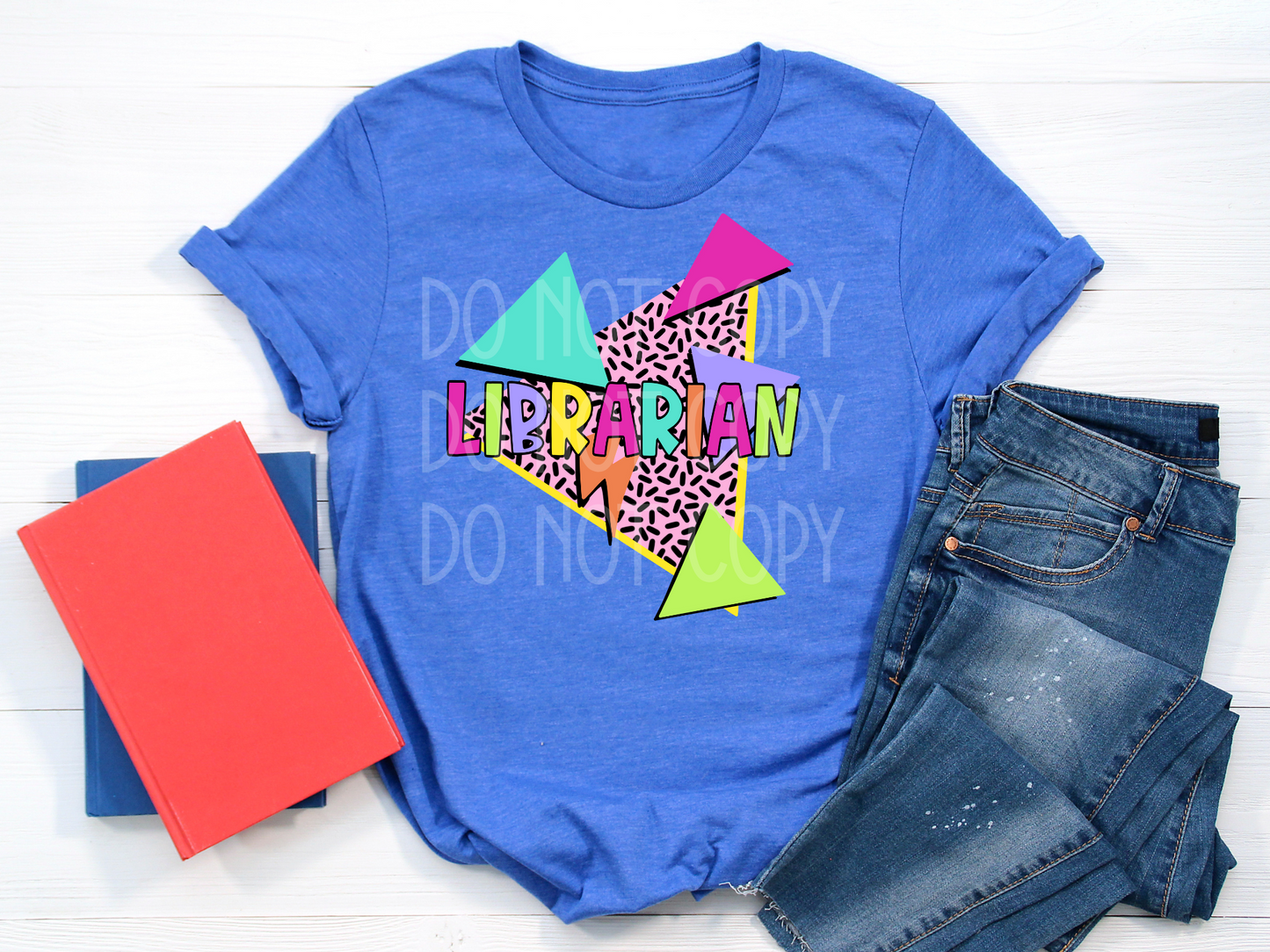 Librarian 90s DTF - Texas Transfers and Designs
