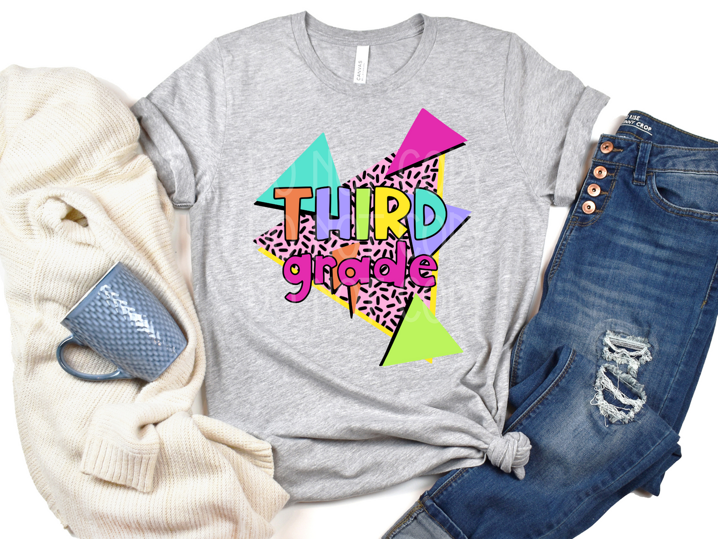 Third Grade 90s DTF - Texas Transfers and Designs