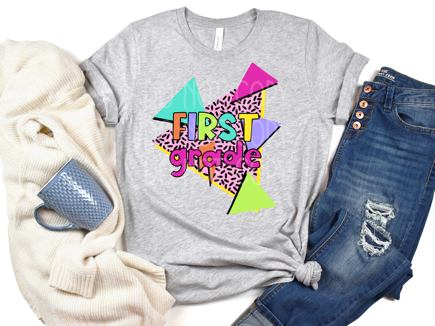 First Grade 90s DTF - Texas Transfers and Designs