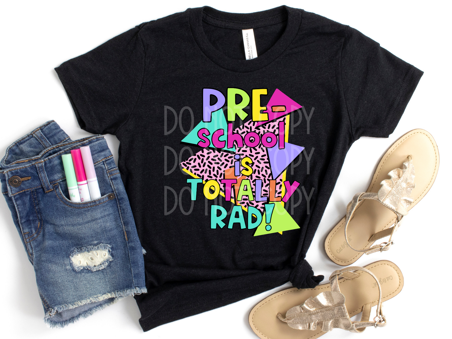 Pre-K is Totally Rad DTF - Texas Transfers and Designs
