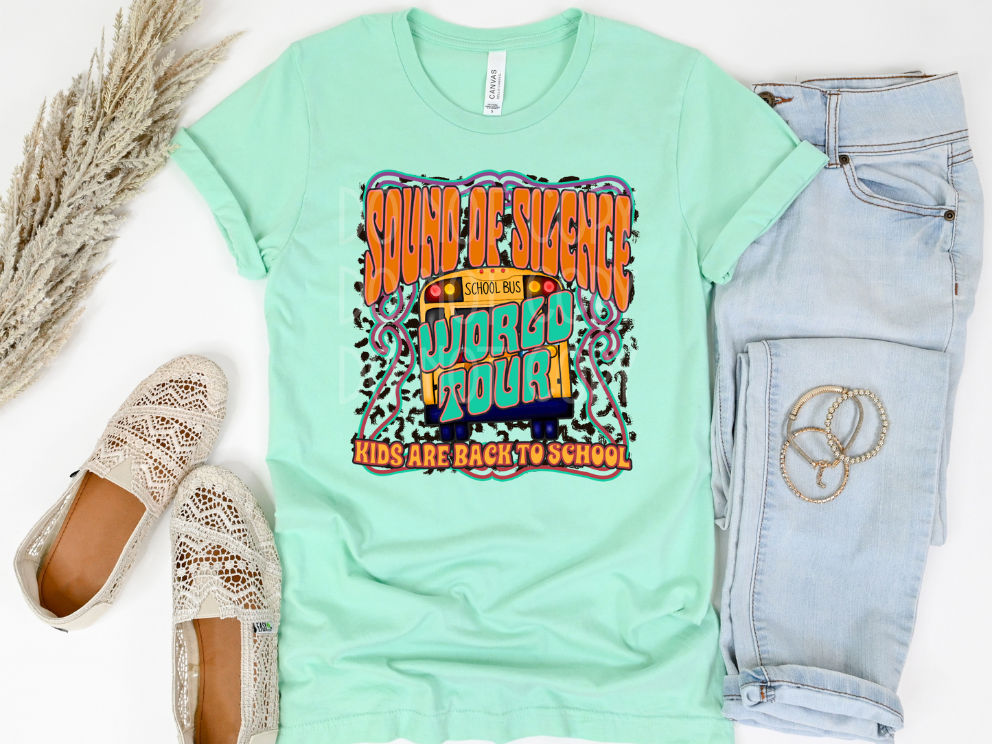 Sound of Silence/Back to School DTF - Texas Transfers and Designs