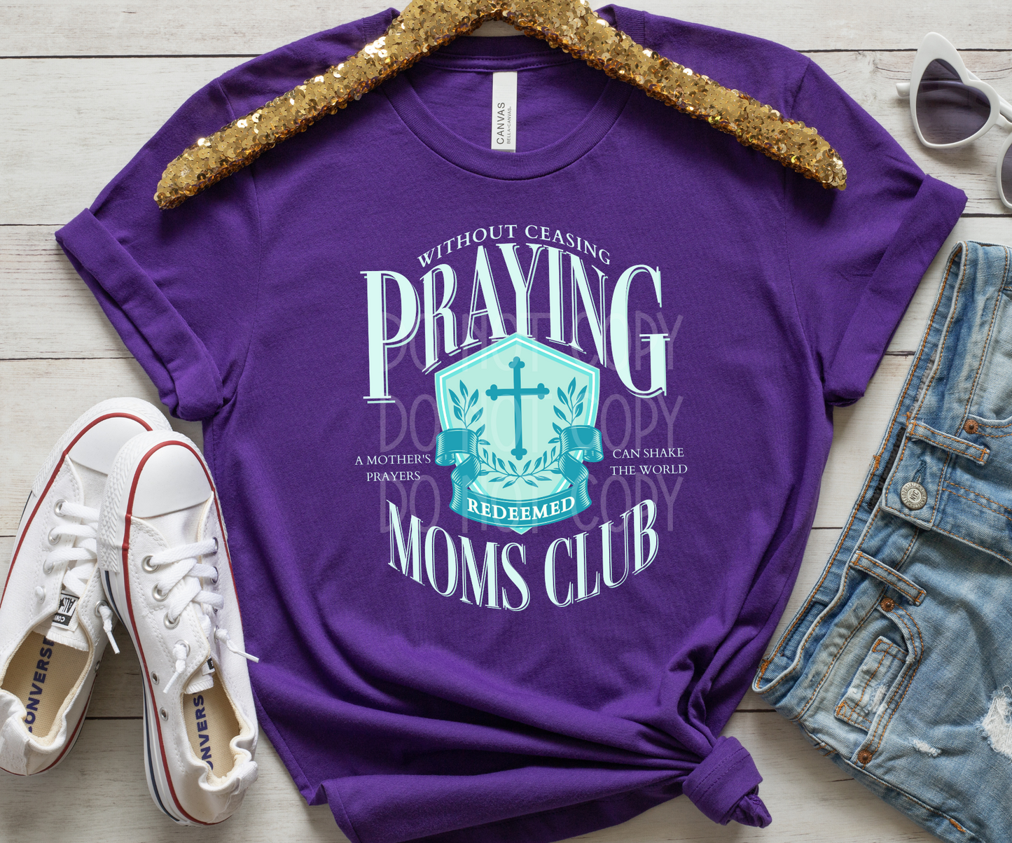 Praying Moms Club DTF - Texas Transfers and Designs