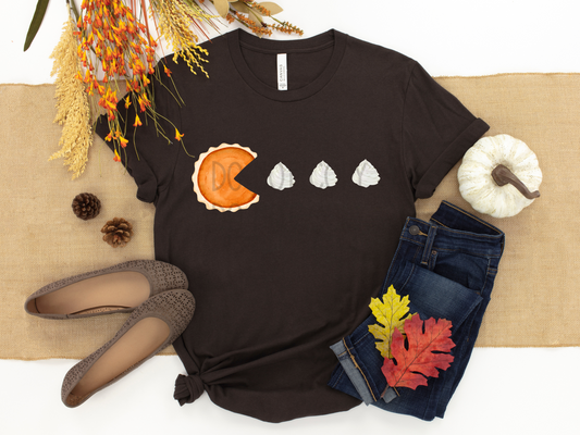 Pumpkin Pie/Whipped Cream DTF - Texas Transfers and Designs
