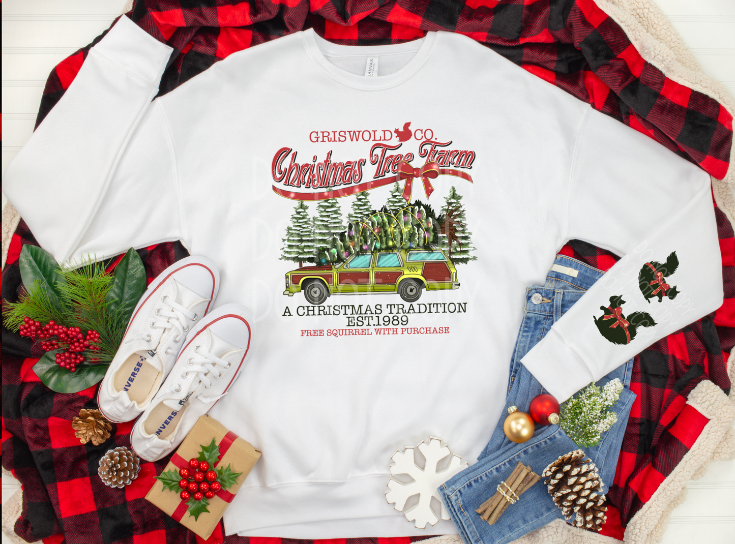 Griswold Christmas Tree Farm DTF - Texas Transfers and Designs