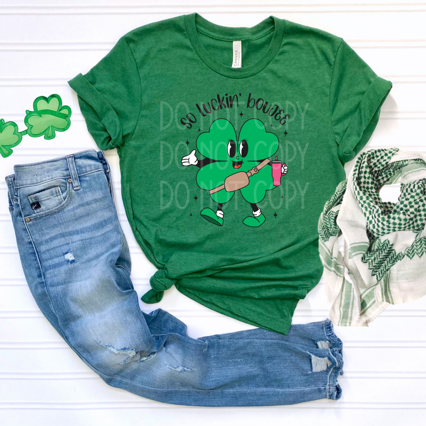 So Luckin' Boujee DTF - Texas Transfers and Designs