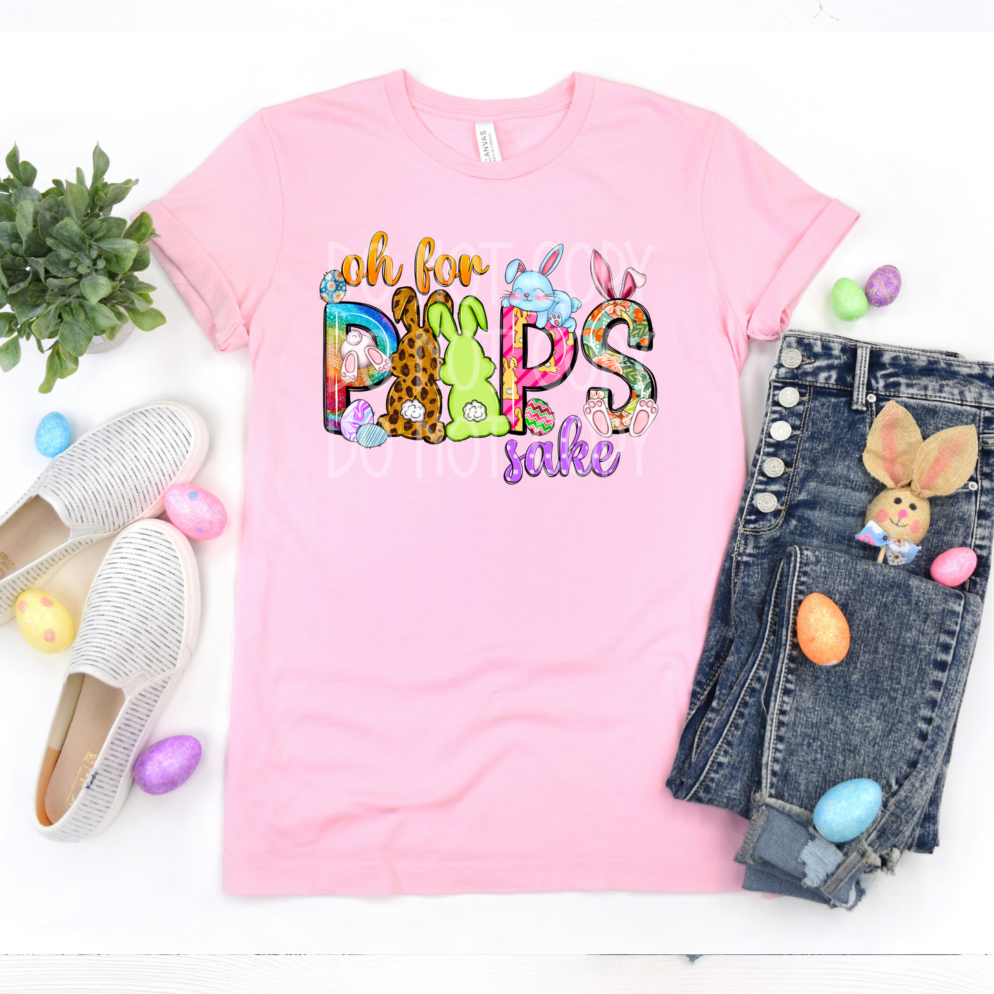 Oh For Peeps Sake (Bright) DTF - Texas Transfers and Designs