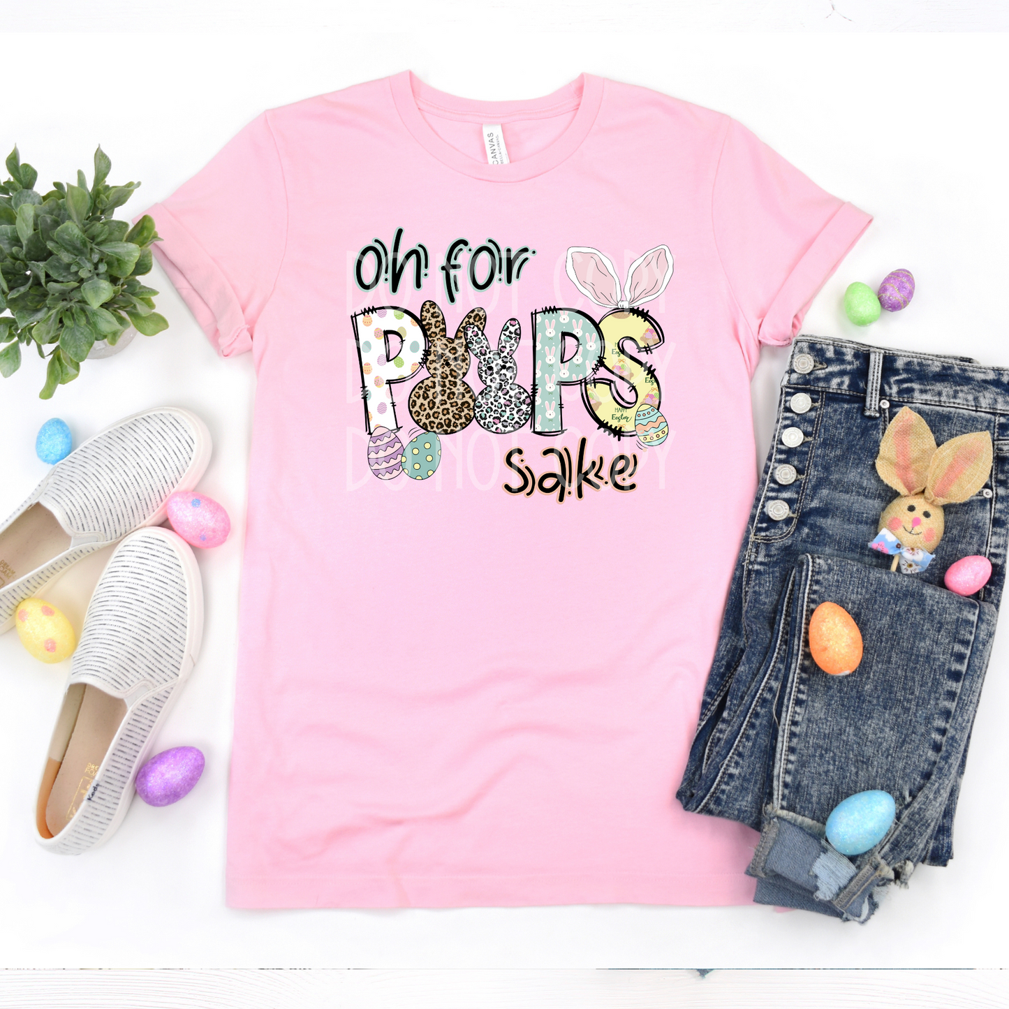 Oh For Peeps Sake (Pastel) DTF - Texas Transfers and Designs