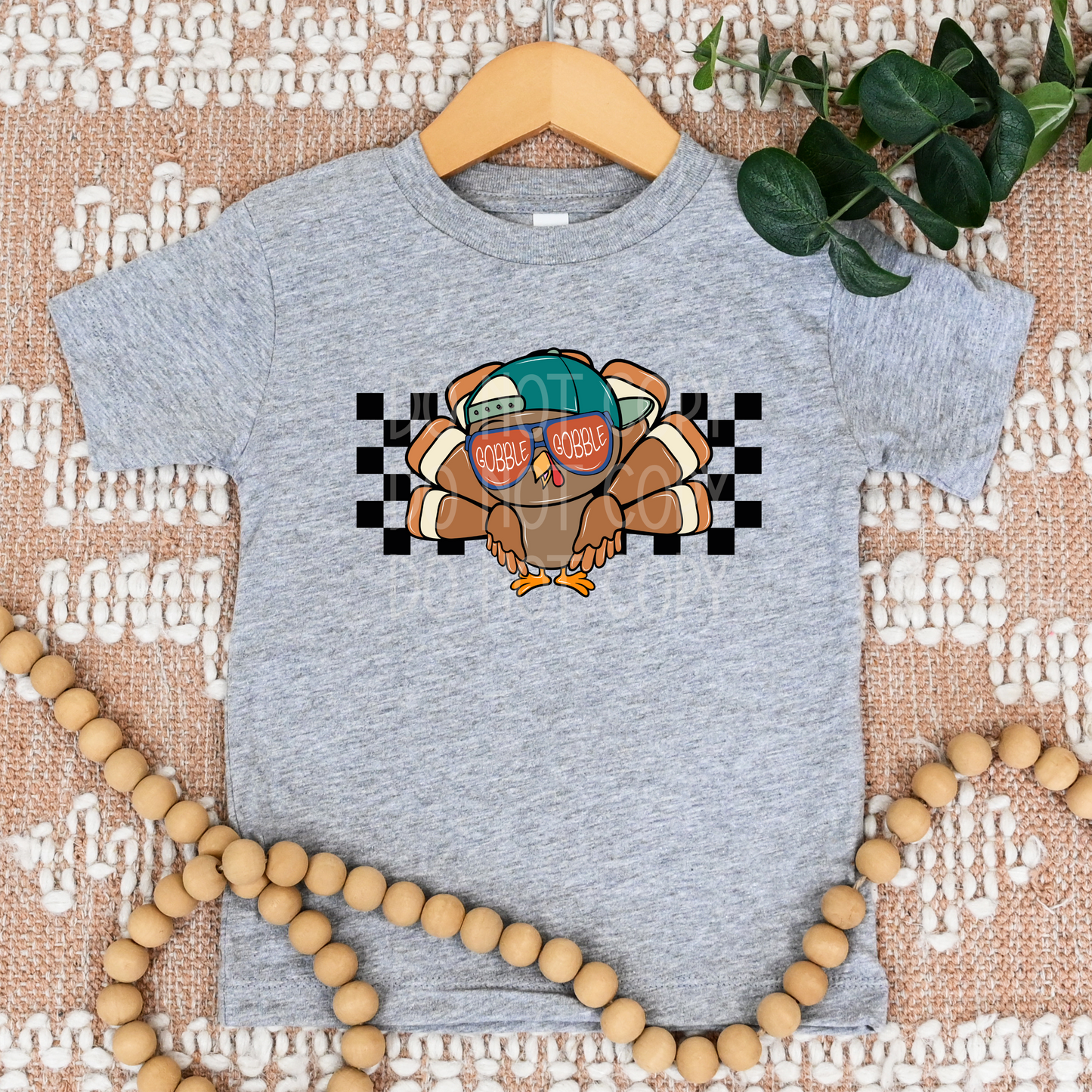 Cool Turkey Checker DTF - Texas Transfers and Designs