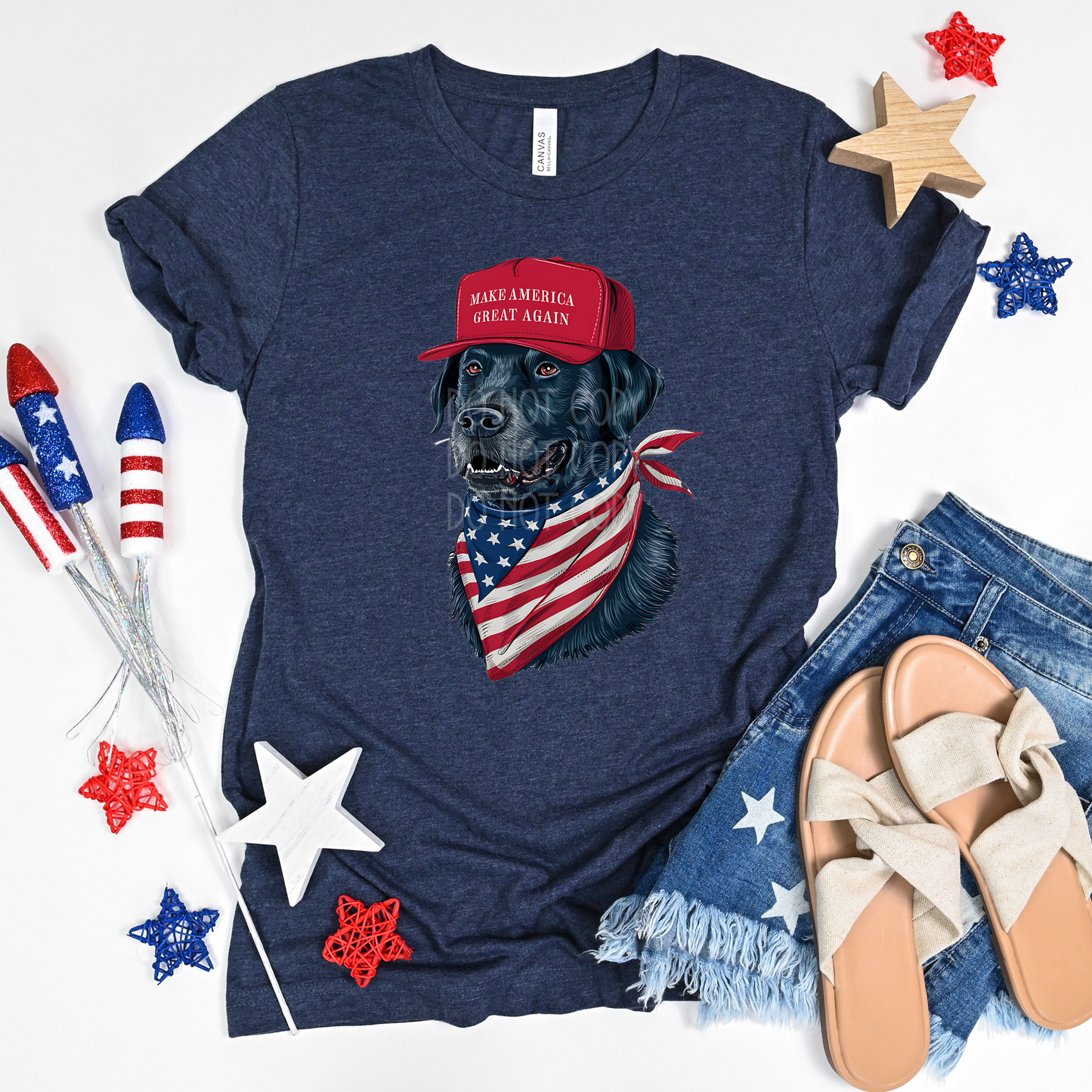 PRE-ORDER Arriving 11/12 MAGA Dog DTF - Texas Transfers and Designs