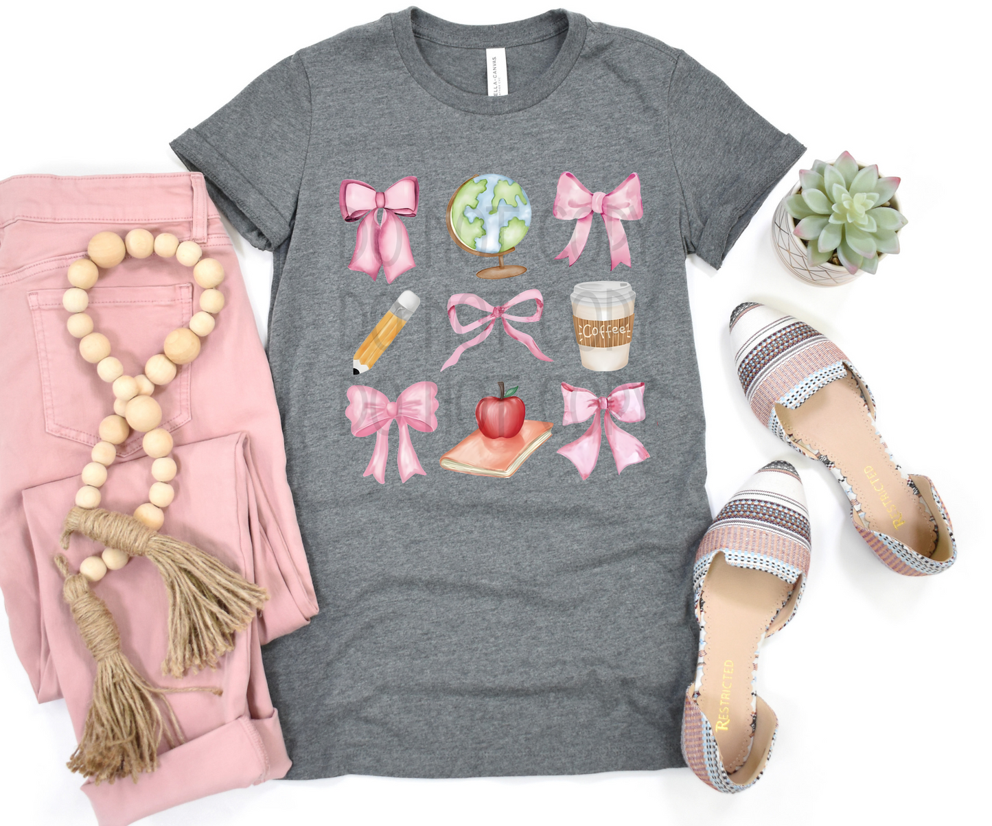 Teacher Coquette Collage DTF - Texas Transfers and Designs