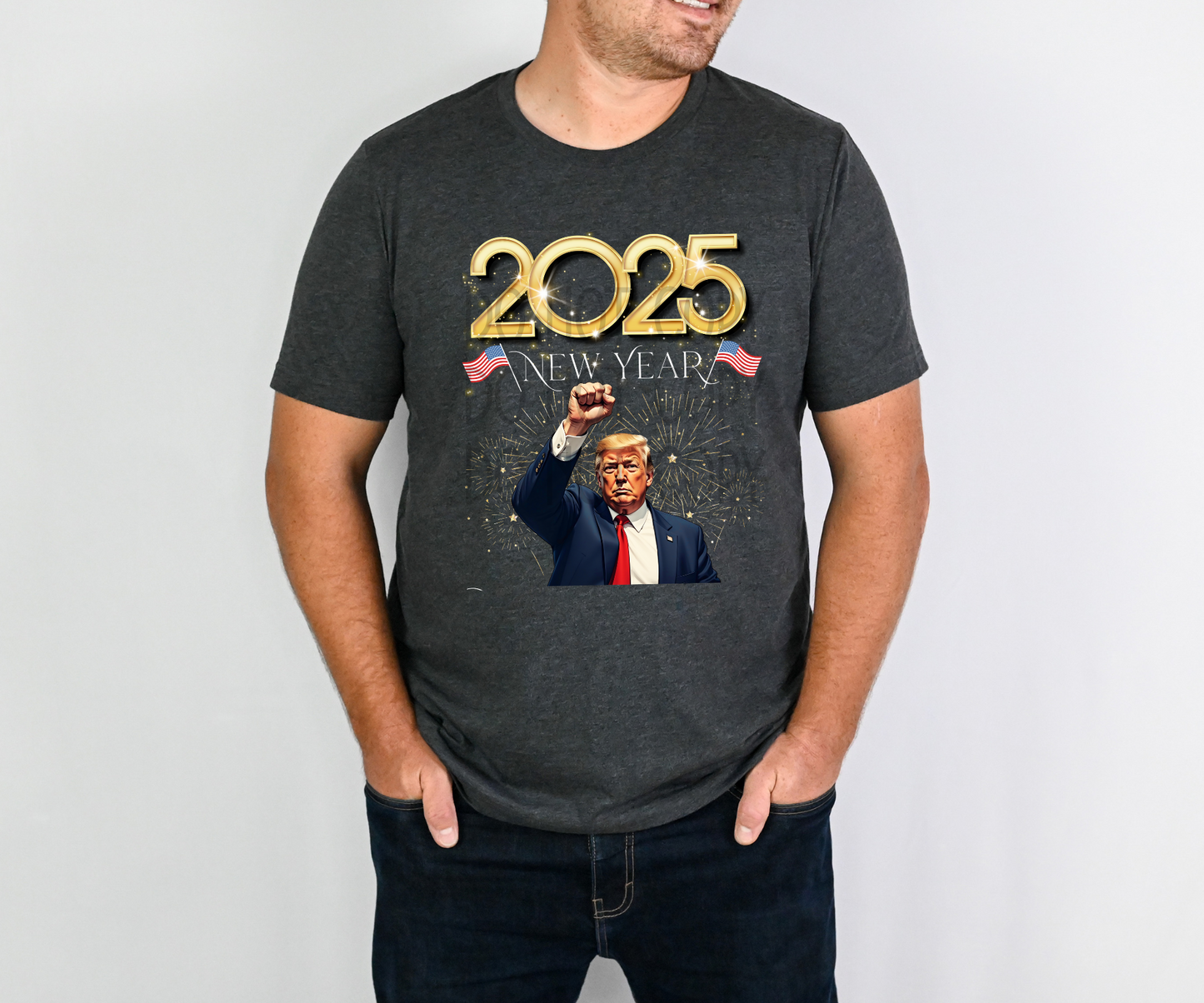 2025 Trump Fireworks DTF - Texas Transfers and Designs