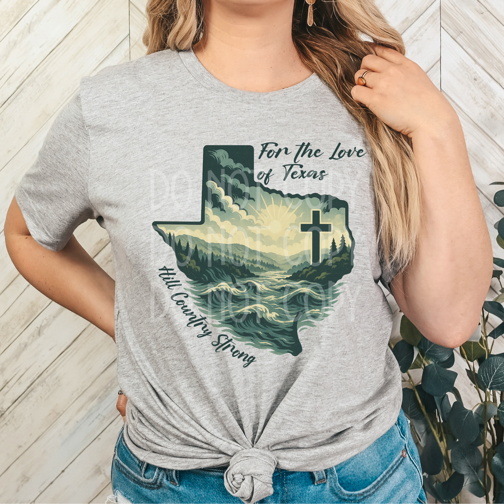 For the Love of Texas DTF *ALL PROCEEDS DONATED TO HILL COUNTRY EFFORTS/FAMILIES* - Texas Transfers and Designs