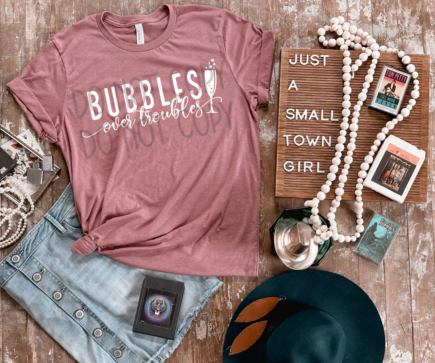 Bubbles Over Troubles DTF - Texas Transfers and Designs