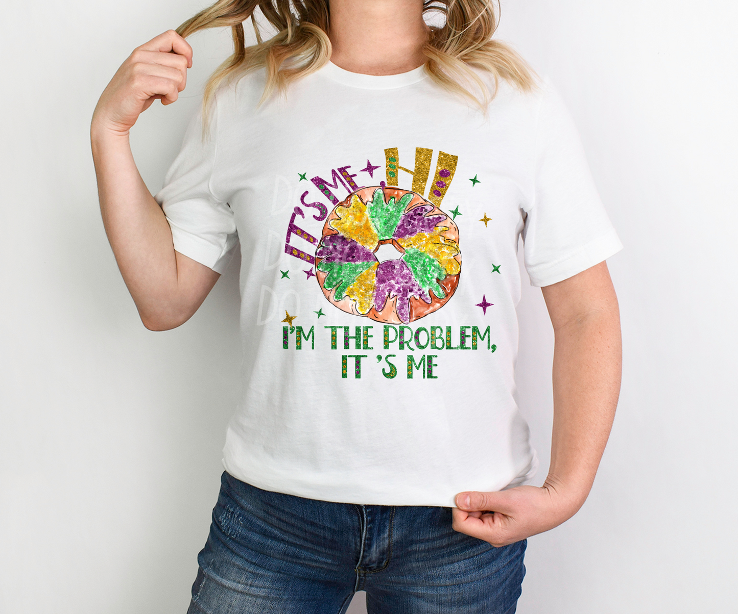 I'm the Problem King Cake DTF - Texas Transfers and Designs