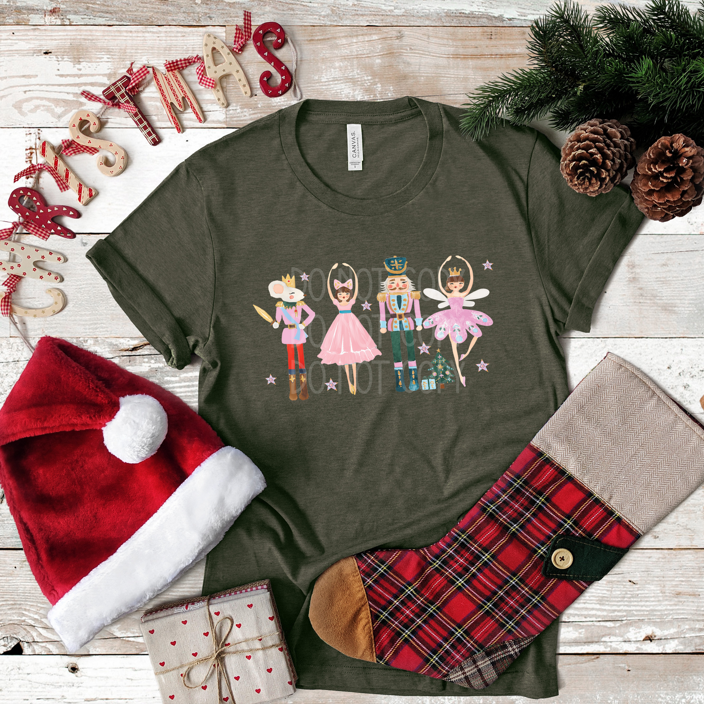 Nutcracker Christmas DTF - Texas Transfers and Designs