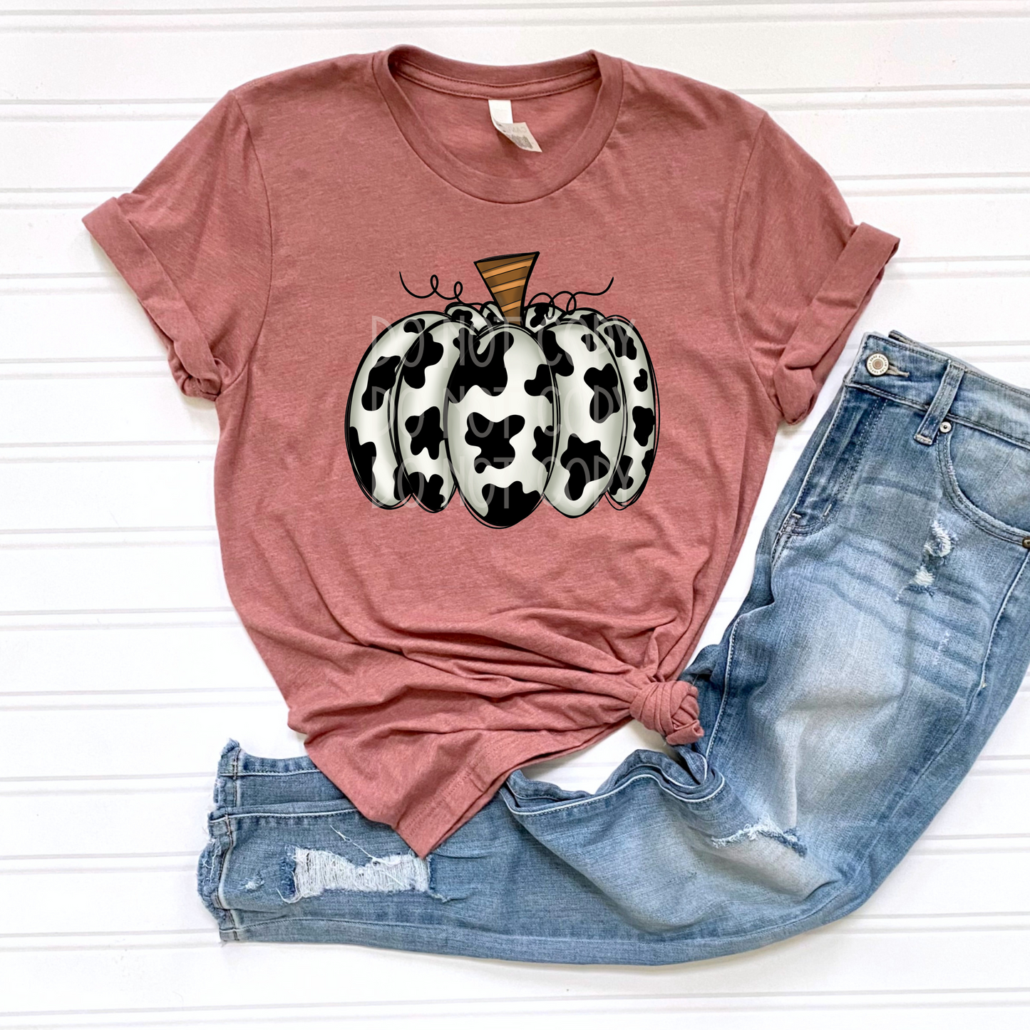 Cow Pumpkin *NEW* DTF - Texas Transfers and Designs