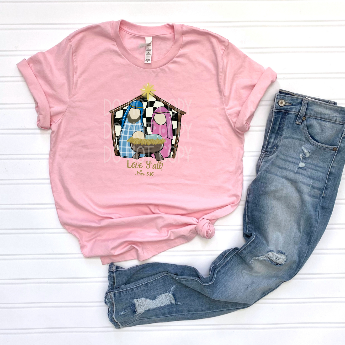 Love Y'all John 3:16 DTF - Texas Transfers and Designs