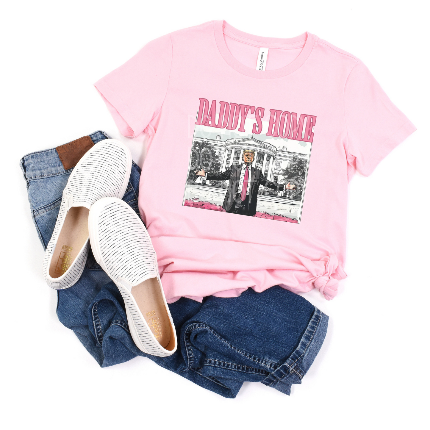 PRE-ORDER Arriving 11/12 Daddy's Home (pink) DTF - Texas Transfers and Designs