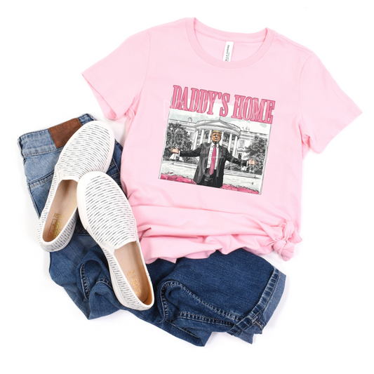 PRE-ORDER Arriving 11/12 Daddy's Home (pink) DTF - Texas Transfers and Designs