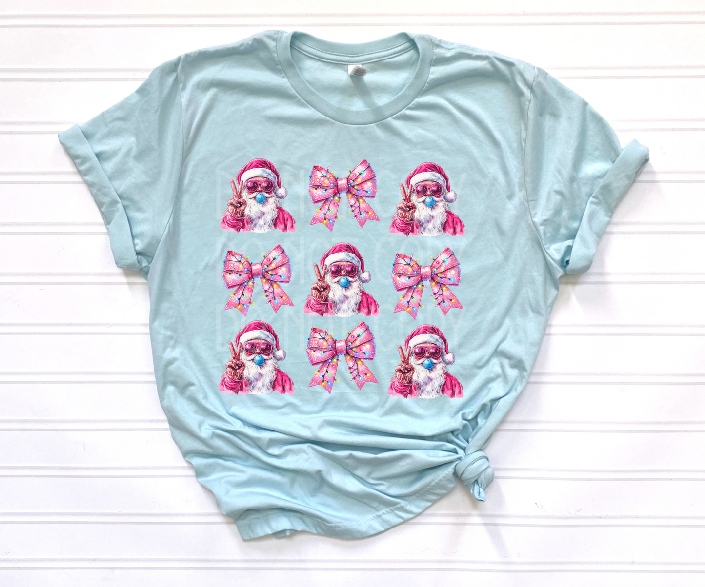 Coquette Santa Gum DTF - Texas Transfers and Designs