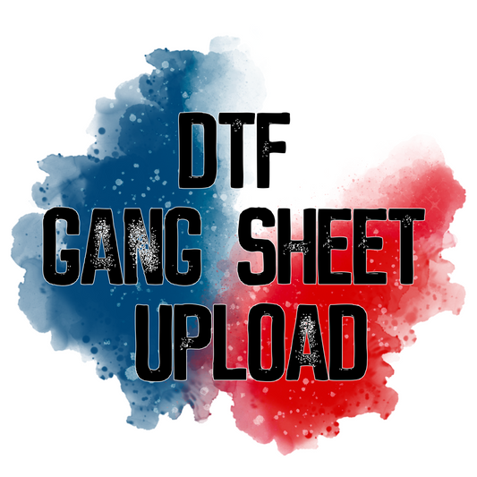 Custom DTF Gang Sheet Upload - Texas Transfers and Designs