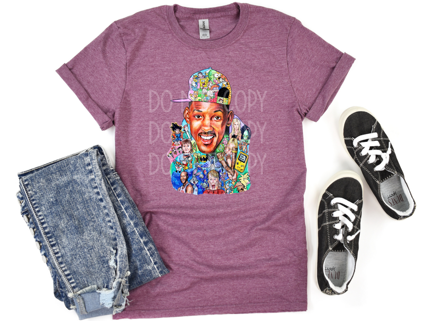 Fresh Prince 90s Collage DTF - Texas Transfers and Designs
