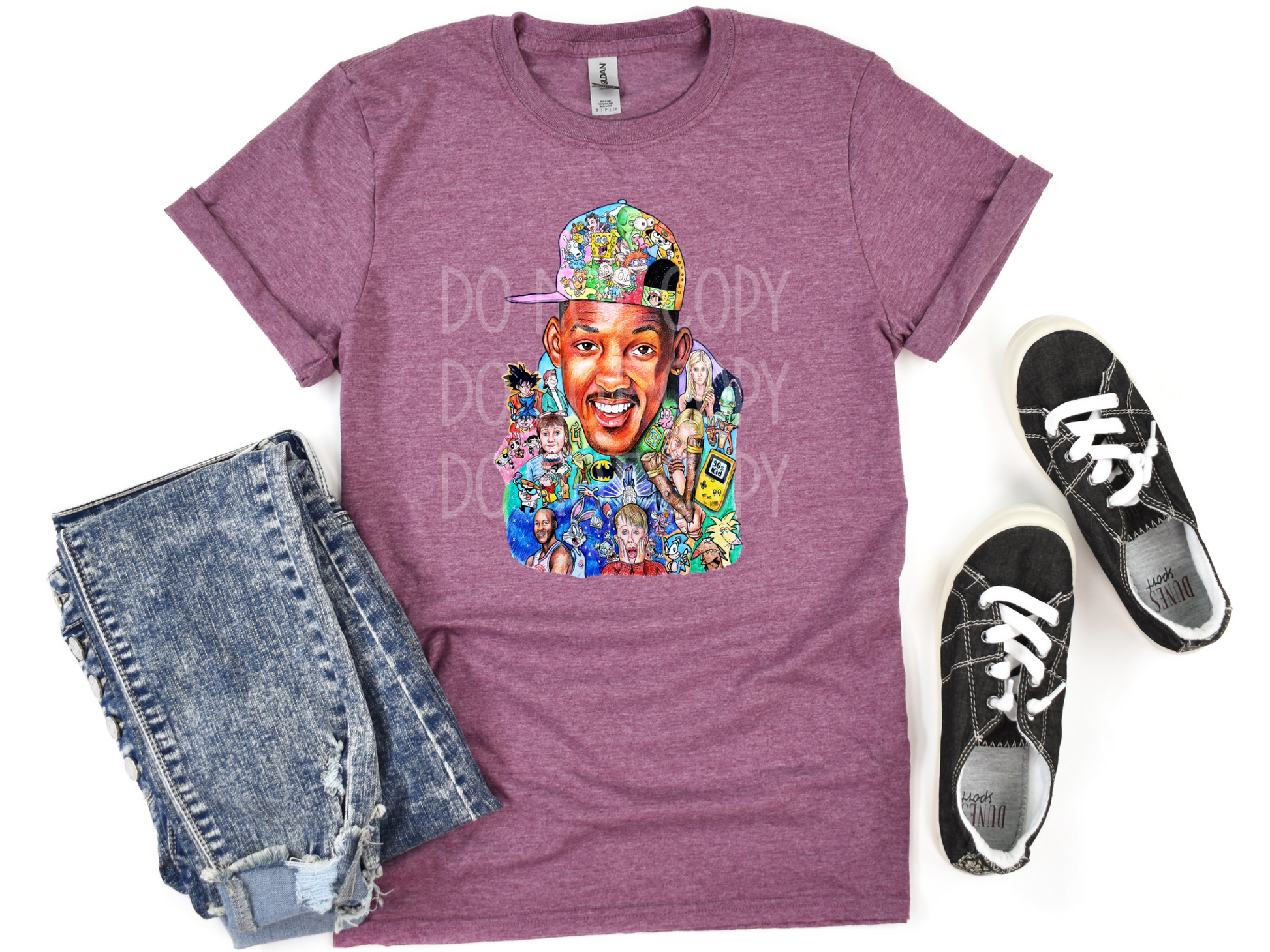 Fresh Prince 90s Collage DTF - Texas Transfers and Designs