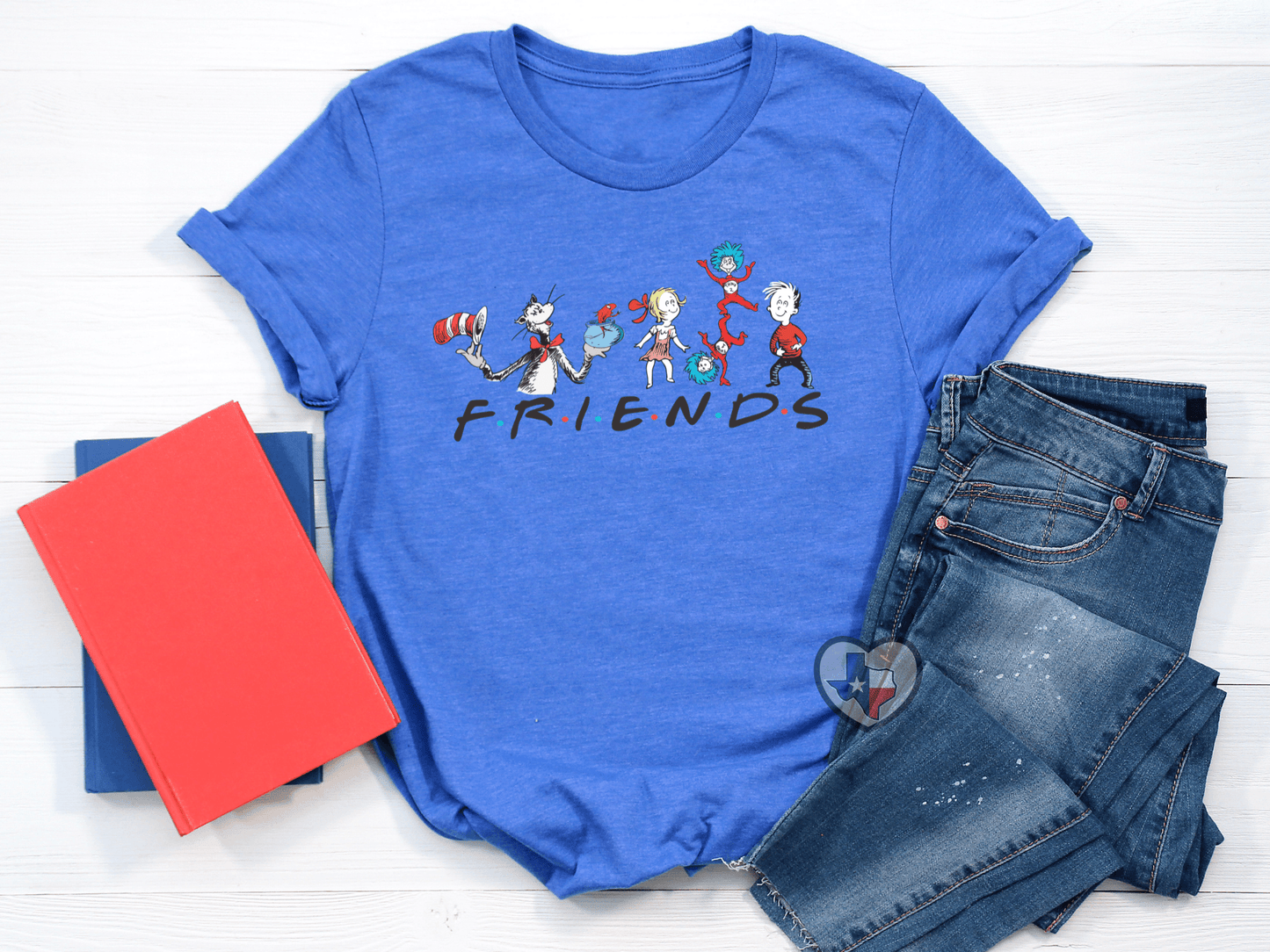 Cat Friends DTF - Texas Transfers and Designs